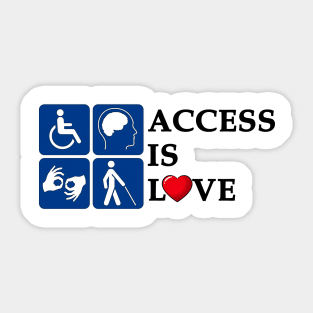 Access B Sticker